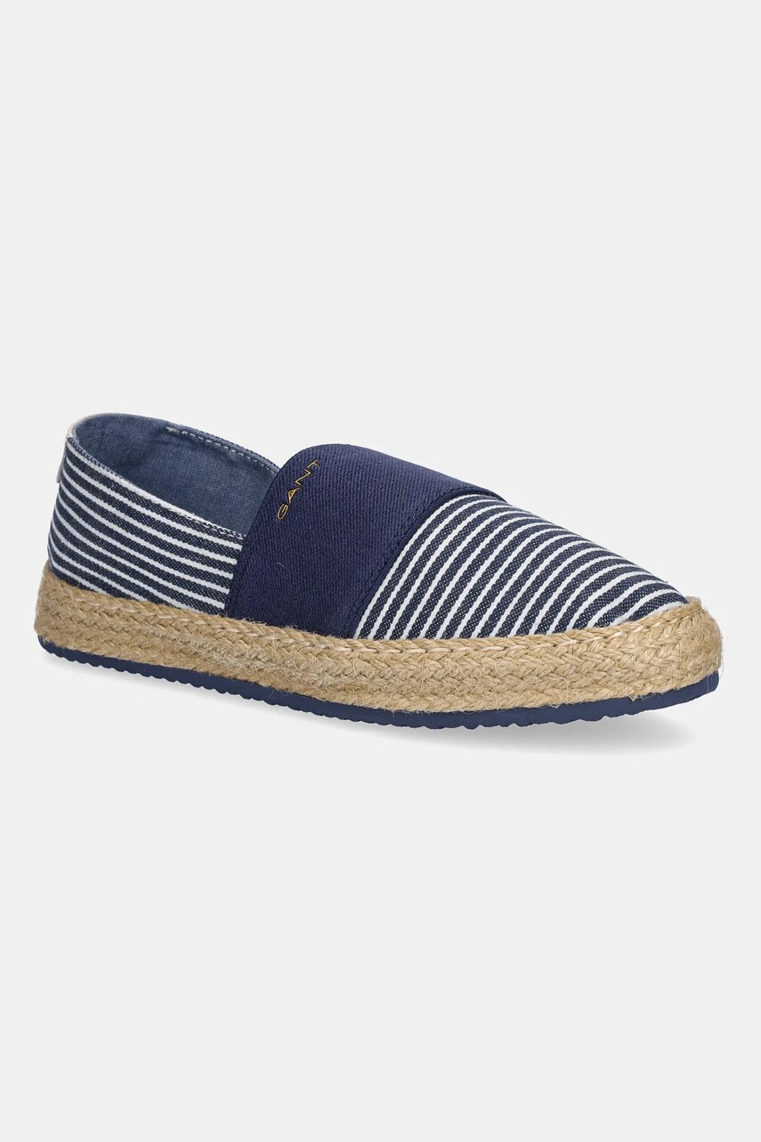 Levně Espadrilky Gant Raffiaville tmavomodrá barva, 30568944.G917