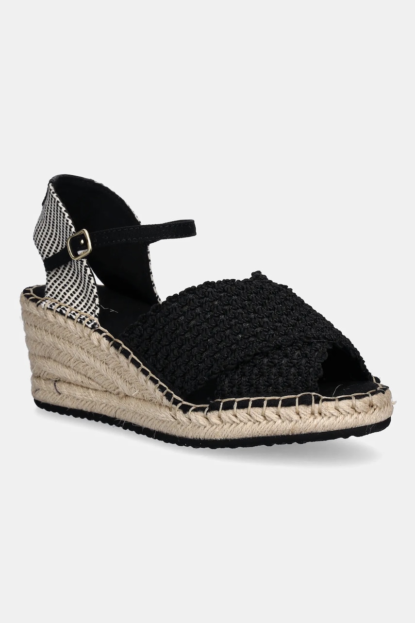 Gant sandale Luliza culoarea negru, 30568950.G00