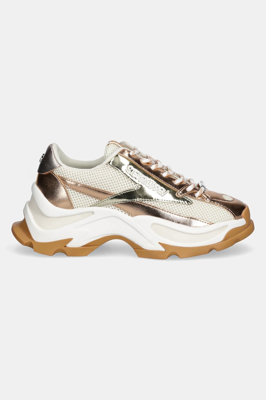 Кроссовки Steve Madden Zoomz цвет золотой SM11002327 Кроссовки Steve Madden Zoomz цвет золотой SM11002327