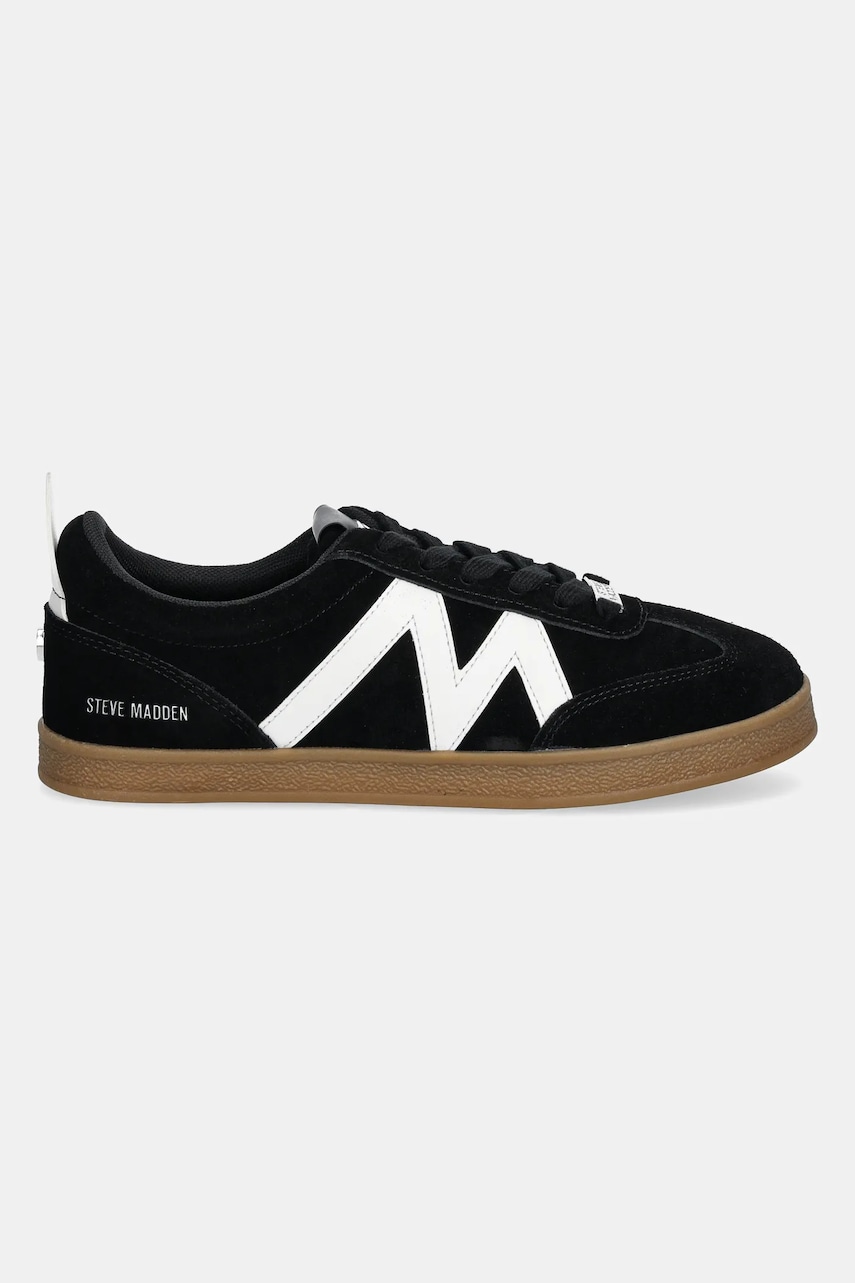 Замшевые кроссовки Steve Madden Degree цвет чёрный SM11003179 Замшевые кроссовки Steve Madden Degree цвет чёрный SM11003179