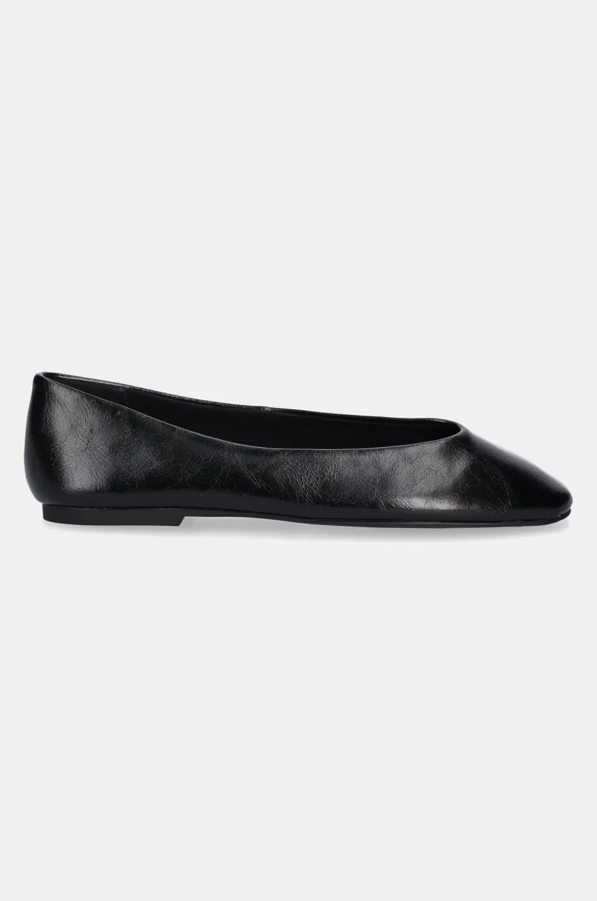 Кожаные балетки Steve Madden Darts цвет чёрный SM11003624 Кожаные балетки Steve Madden Darts цвет чёрный SM11003624