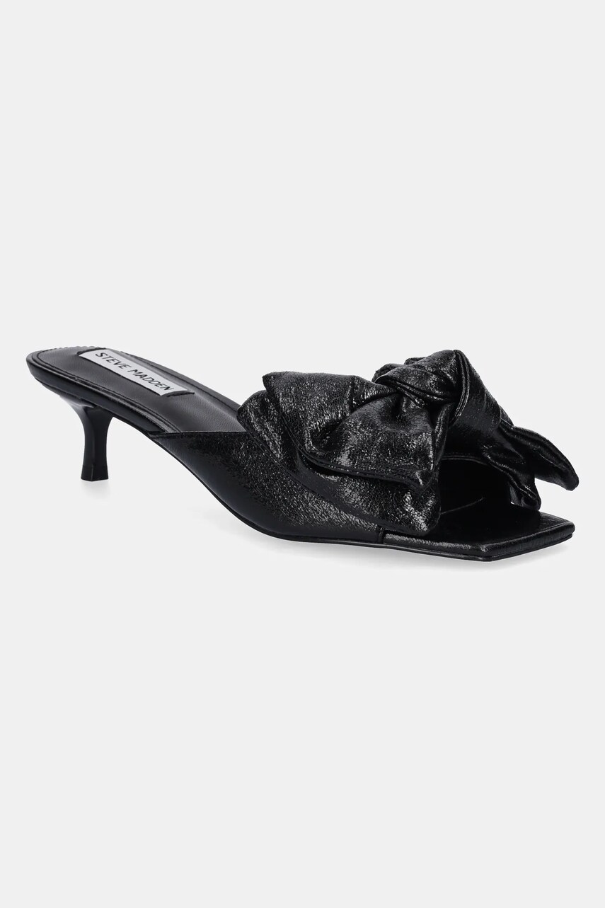 Steve Madden papuci Kit femei, culoarea negru, cu toc cui, SM11003719
