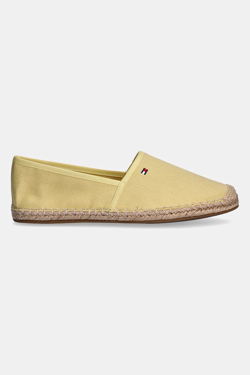 Эспадрильи Tommy Hilfiger FLAG CANVAS ESPADRILLE цвет жёлтый FW0FW08541 Эспадрильи Tommy Hilfiger FLAG CANVAS ESPADRILLE цвет жёлтый FW0FW08541