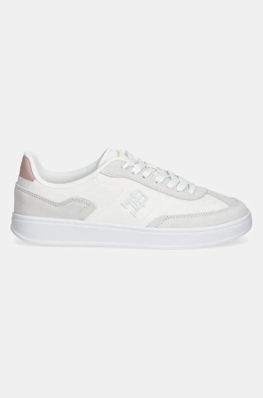 Кроссовки Tommy Hilfiger TH HERITAGE SNEAKER женские цвет бежевый FW0FW08643 Кроссовки Tommy Hilfiger TH HERITAGE SNEAKER женские цвет бежевый FW0FW08643