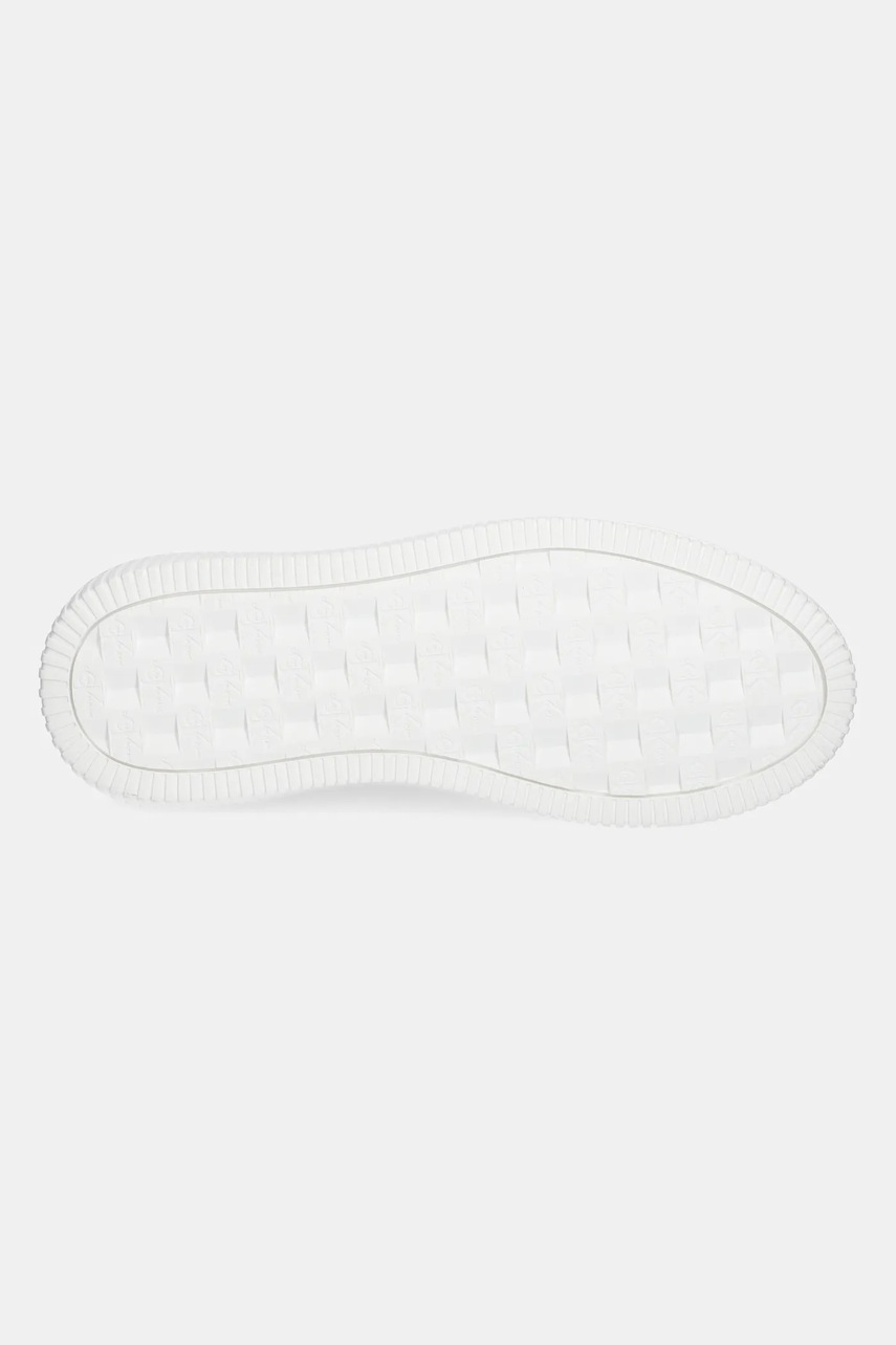 Αθλητικά Calvin Klein Jeans CHUNKY CUPSOLE LOW MG χρώμα: άσπρο, YW0YW01769 φωτογραφία