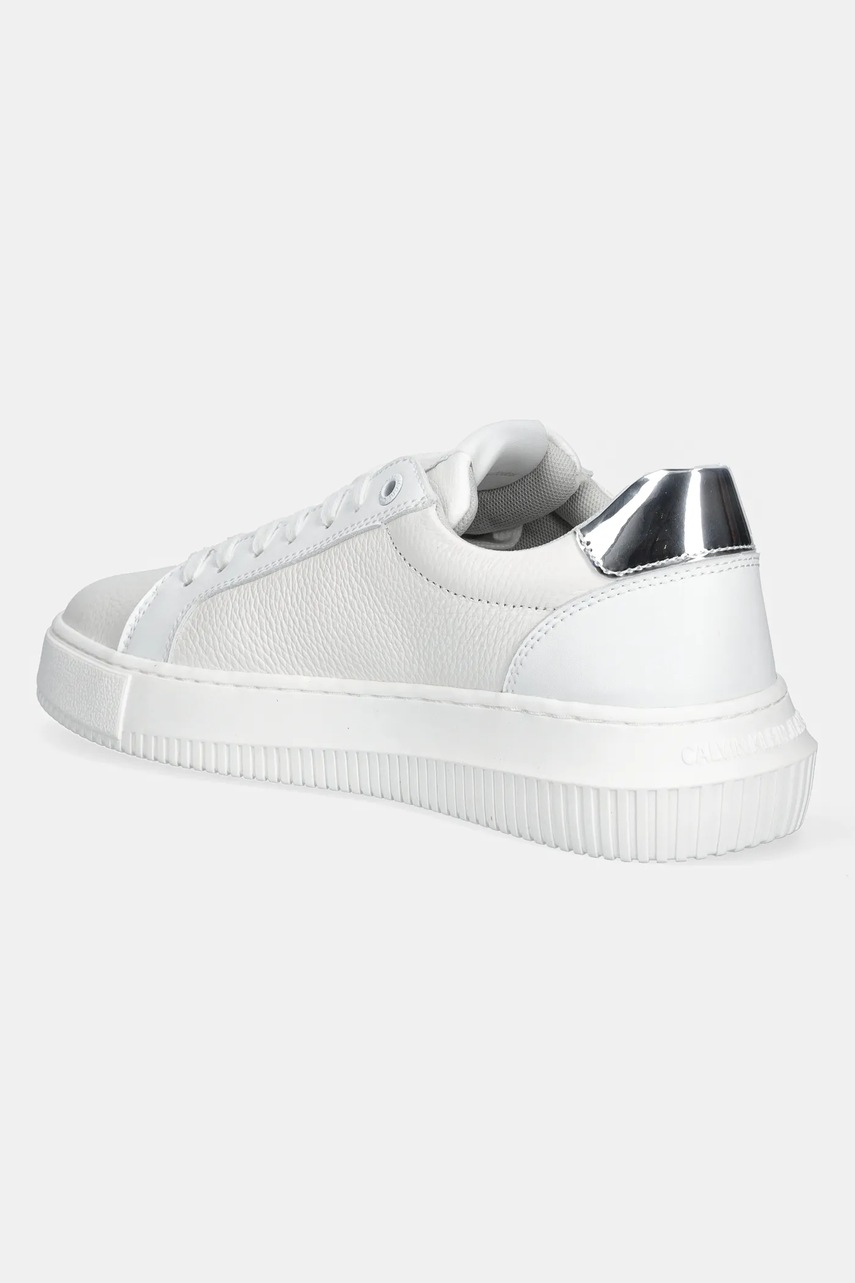 Αθλητικά Calvin Klein Jeans CHUNKY CUPSOLE LOW MG χρώμα: άσπρο, YW0YW01769 φωτογραφία