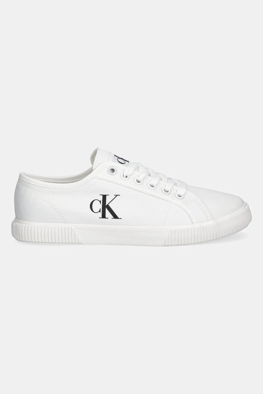 Кеды Calvin Klein Jeans ESS VULC LOW CV MG WN цвет белый YW0YW01762 Кеды Calvin Klein Jeans ESS VULC LOW CV MG WN цвет белый YW0YW01762