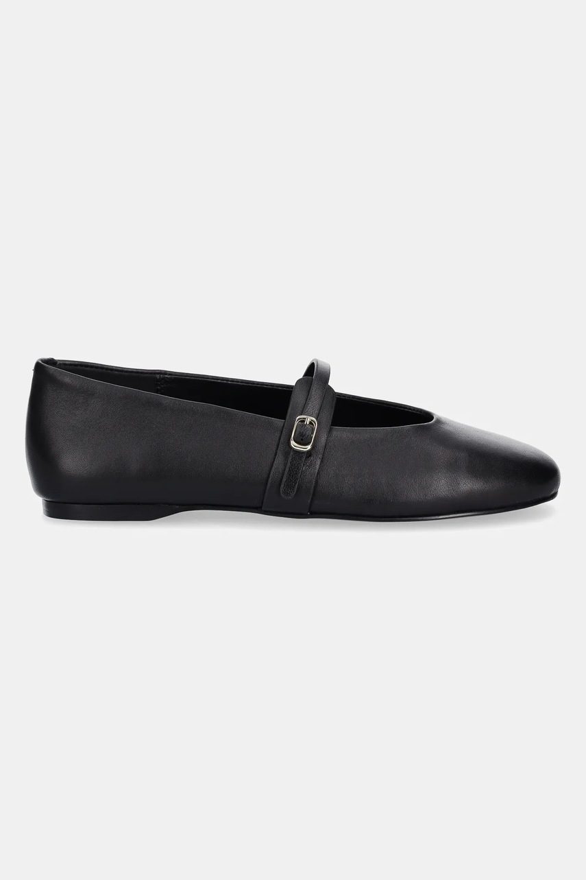 Кожаные балетки Steve Madden Rejoice цвет чёрный SM11003565 Кожаные балетки Steve Madden Rejoice цвет чёрный SM11003565