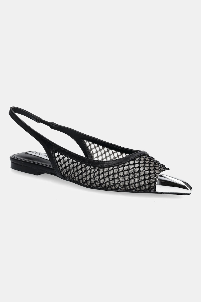 Steve Madden balerini Marissa culoarea negru, cu toc deschis, SM11003655