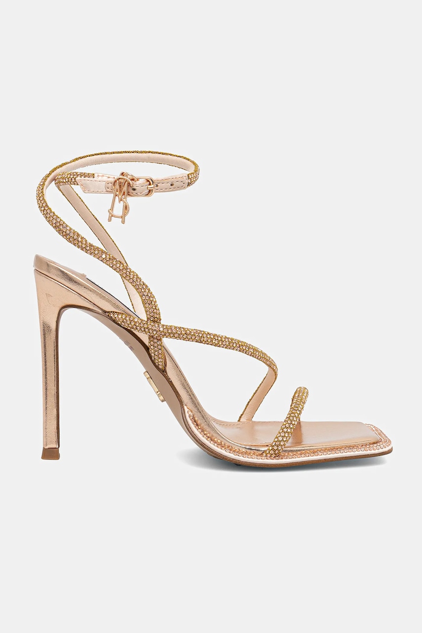 Сандалии Steve Madden Brittina цвет золотой SM11003705 Сандалии Steve Madden Brittina цвет золотой SM11003705