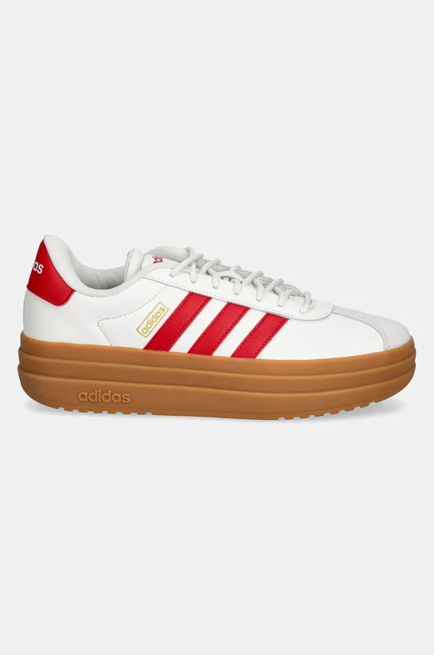 Кроссовки adidas Vl Court Bold цвет белый JI1797 Кроссовки adidas Vl Court Bold цвет белый JI1797