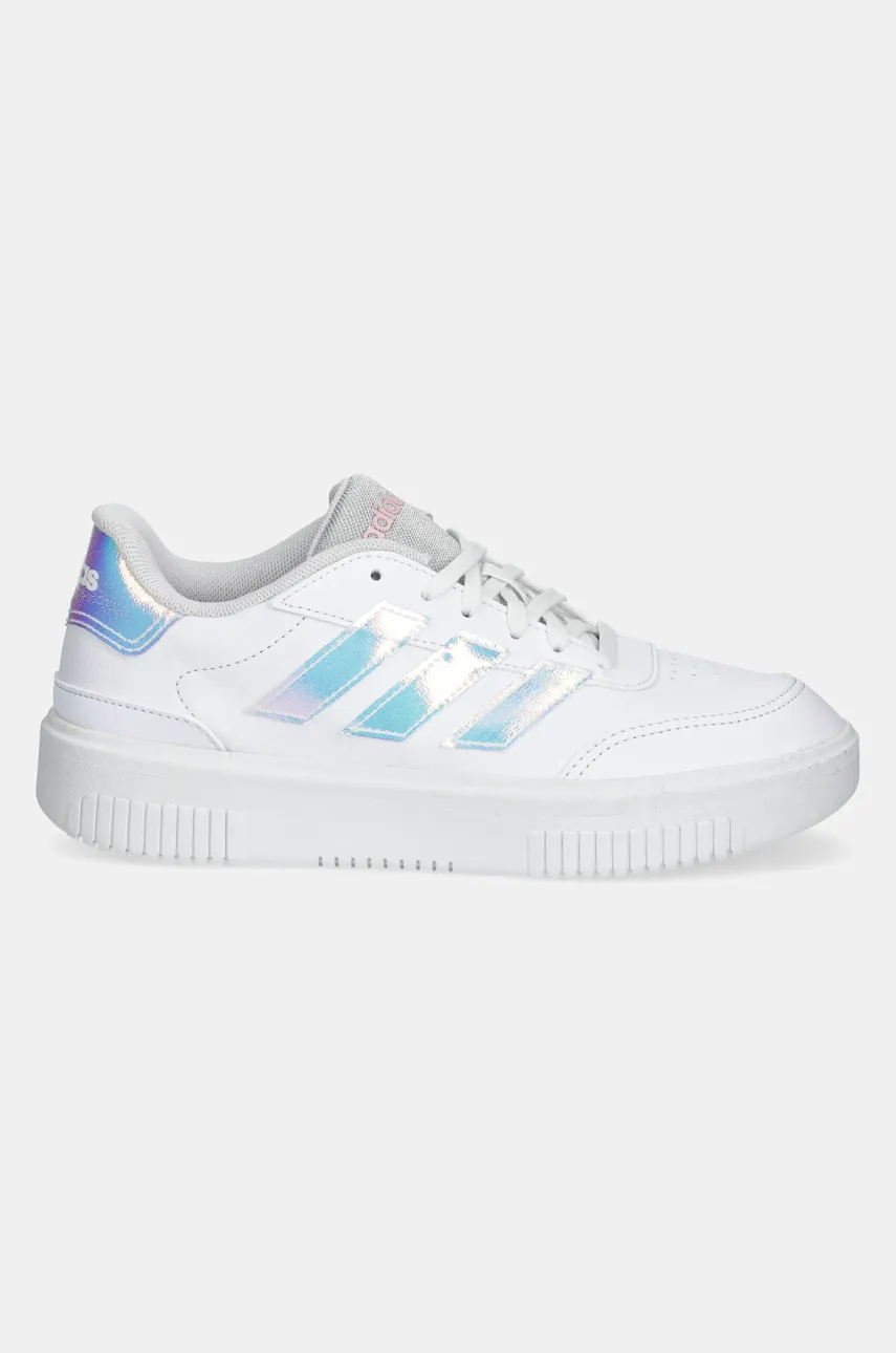 Кроссовки adidas Courtblock Bold женские цвет белый JI2205 Кроссовки adidas Courtblock Bold женские цвет белый JI2205