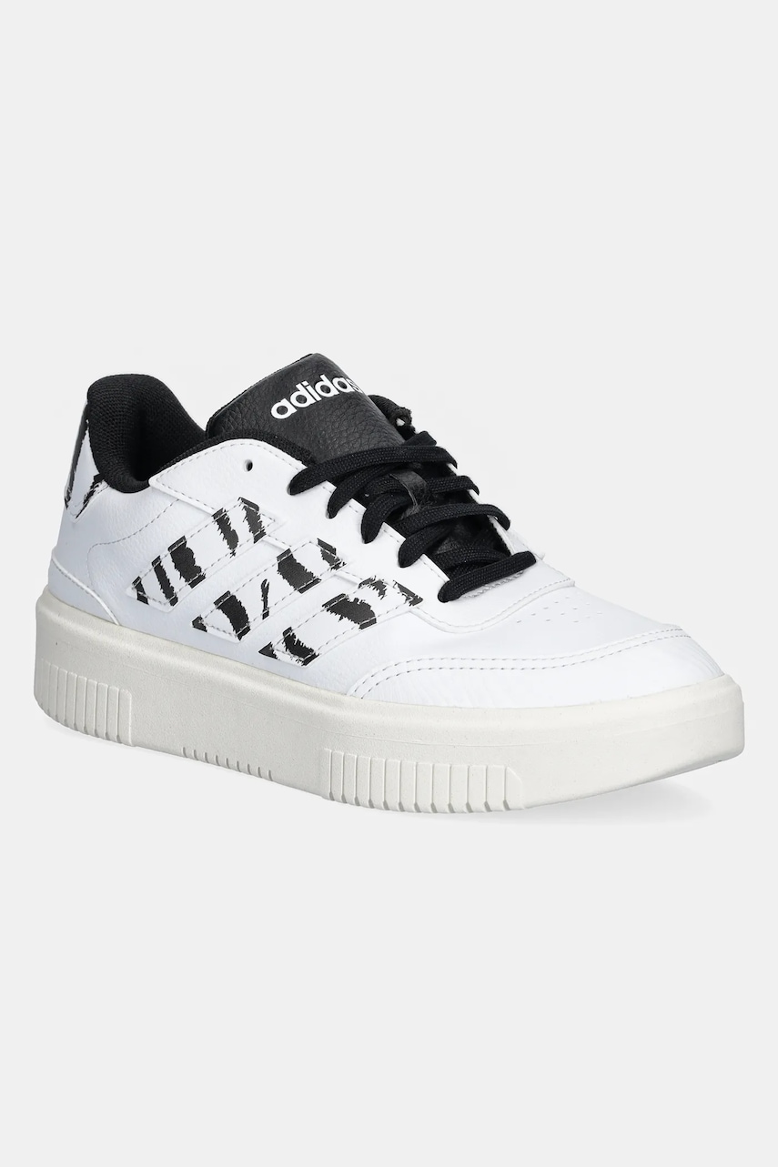 adidas sneakers Courtblock Bold culoarea alb, JI2210