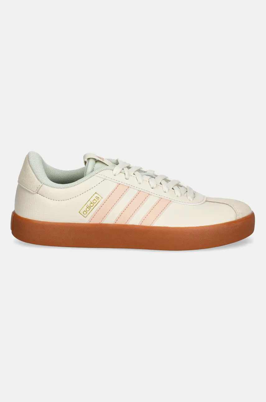 Кроссовки adidas VL Court 3.0 цвет бежевый JP5348 Кроссовки adidas VL Court 3.0 цвет бежевый JP5348