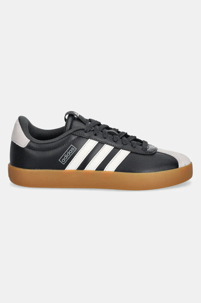 Кроссовки adidas Vl Court 3.0 цвет чёрный JS0504 Кроссовки adidas Vl Court 3.0 цвет чёрный JS0504
