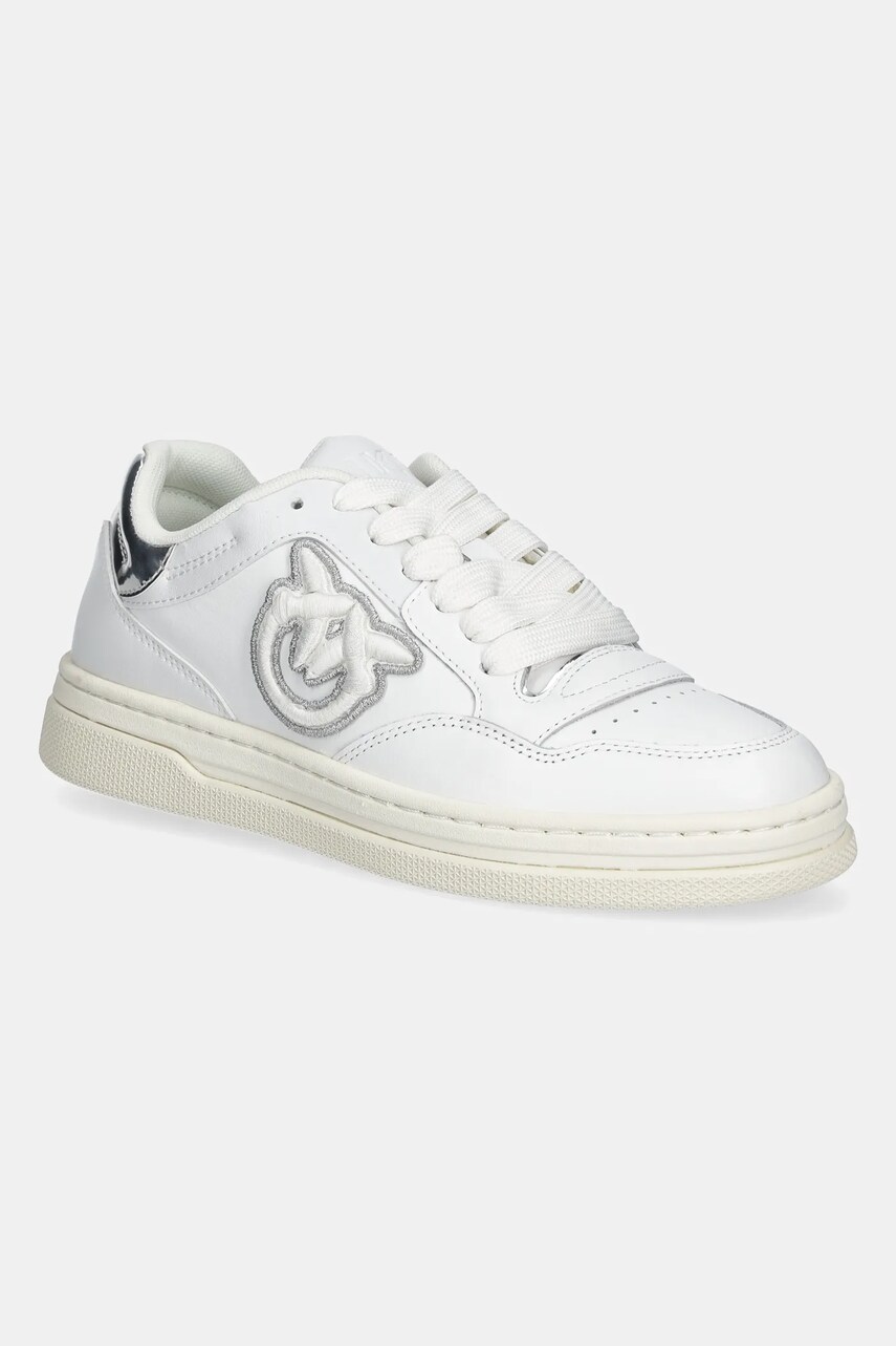 Levně Kožené tenisky Pinko Mandy bílá barva, SS0077 P014 ZI6