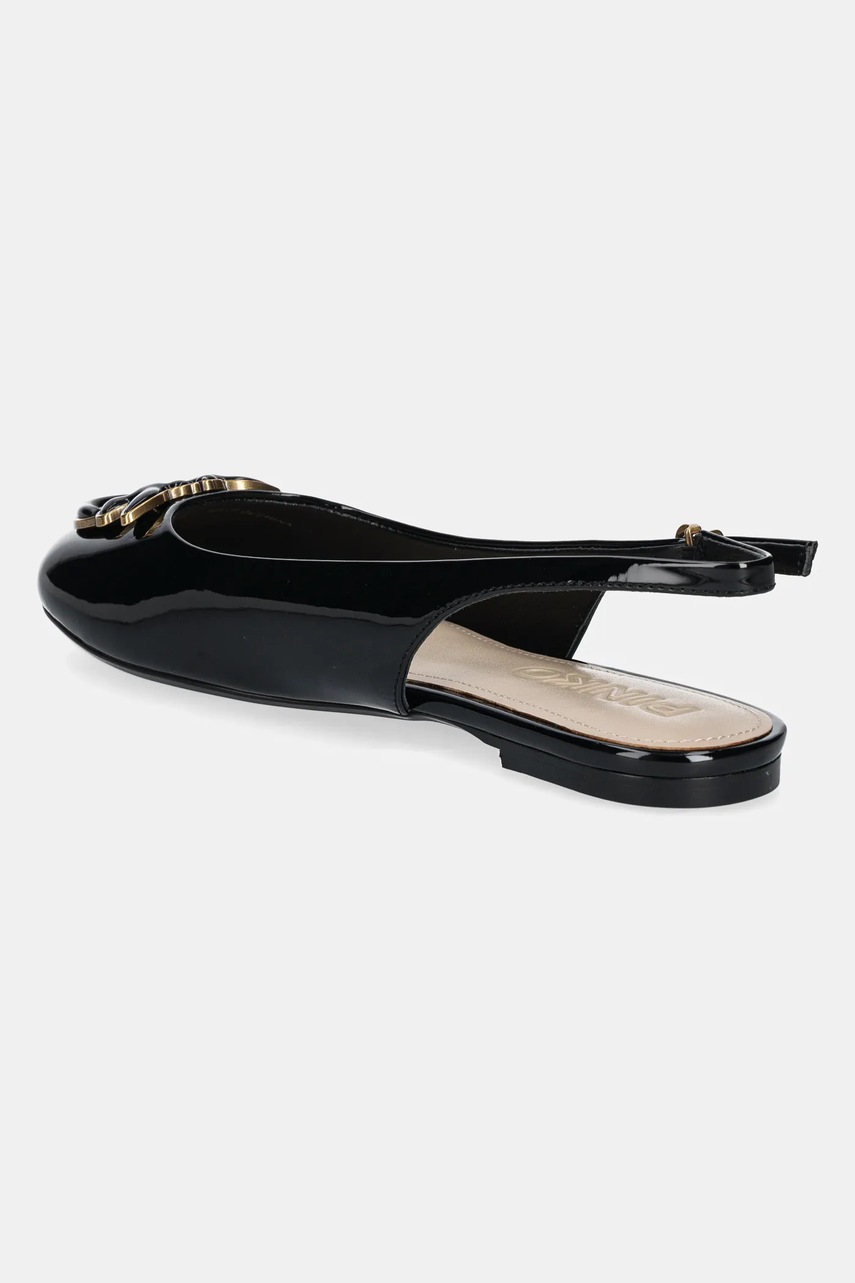 Pinko balerina Maggy fekete, nyitott sarokkal, SD0247 E002 Z99 termék 2. képe