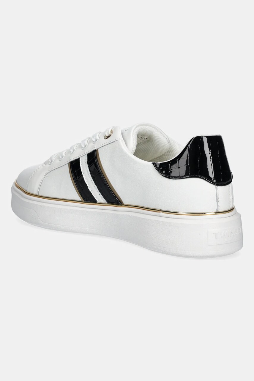 Twinset bőr sportcipő fehér, női, 251TCP01A termék 2. képe