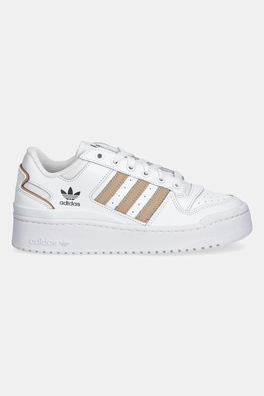 Кроссовки adidas Originals Forum Bold Stripes цвет белый JI0056 Кроссовки adidas Originals Forum Bold Stripes цвет белый JI0056