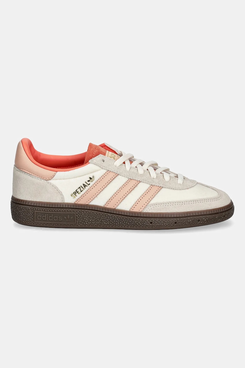 Кроссовки adidas Originals Handball Spezial цвет бежевый JI2649 Кроссовки adidas Originals Handball Spezial цвет бежевый JI2649