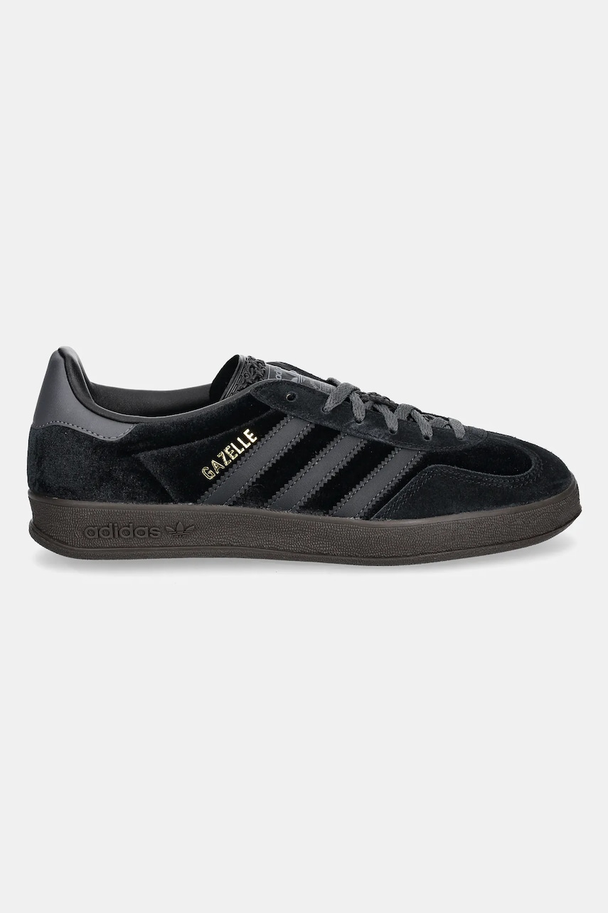 Кроссовки adidas Originals Gazelle Indoor цвет чёрный JI2712 Кроссовки adidas Originals Gazelle Indoor цвет чёрный JI2712