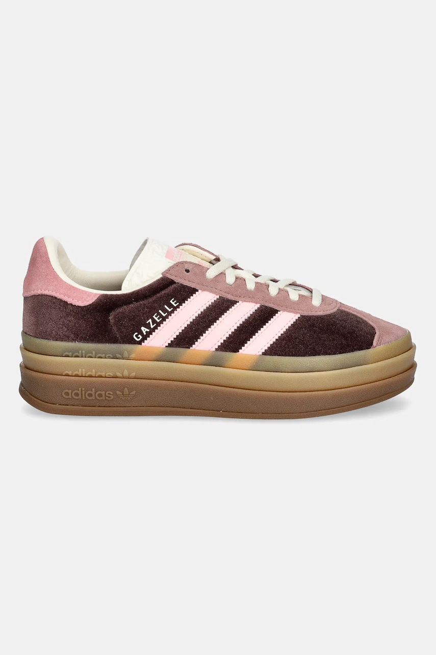 Кроссовки adidas Originals Gazelle Bold цвет бордовый JQ5143 Кроссовки adidas Originals Gazelle Bold цвет бордовый JQ5143