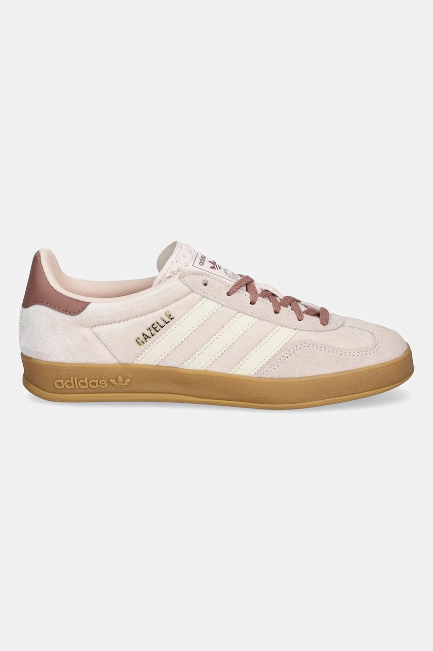Кроссовки adidas Originals Gazelle Indoor цвет розовый JR0232 Кроссовки adidas Originals Gazelle Indoor цвет розовый JR0232