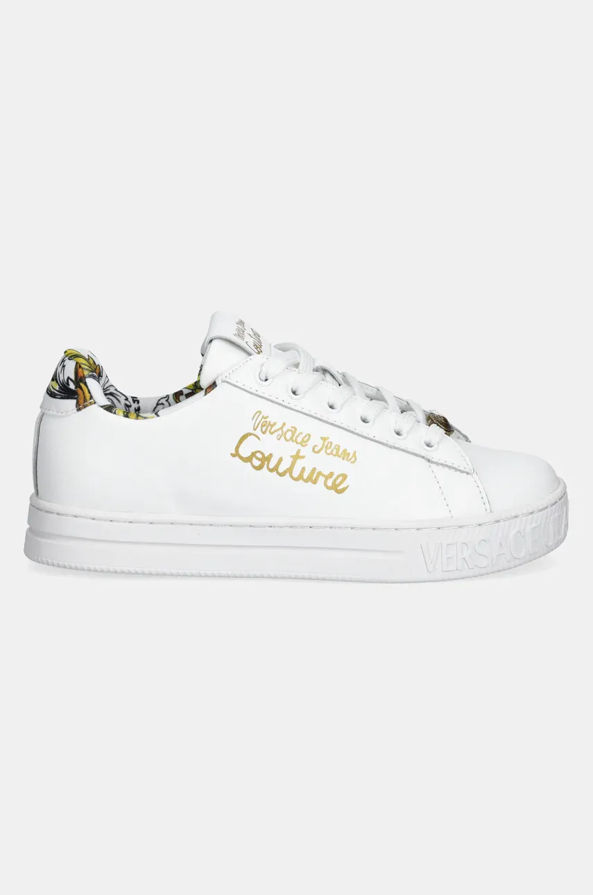 Кроссовки Versace Jeans Couture цвет белый 78VA3SKL ZPB09 G03 Кроссовки Versace Jeans Couture цвет белый 78VA3SKL ZPB09 G03