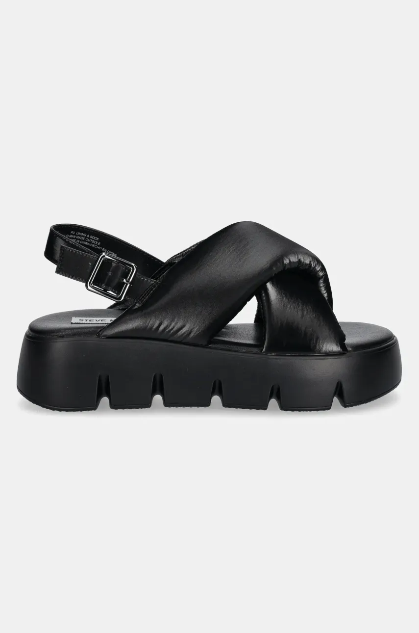 Сандалии Steve Madden Backtrack женские цвет чёрный на платформе SM11003784 Сандалии Steve Madden Backtrack женские цвет чёрный на платформе SM11003784