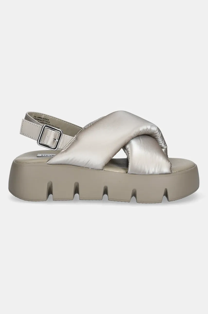 Сандалии Steve Madden Backtrack женские цвет бежевый на платформе SM11003784 Сандалии Steve Madden Backtrack женские цвет бежевый на платформе SM11003784