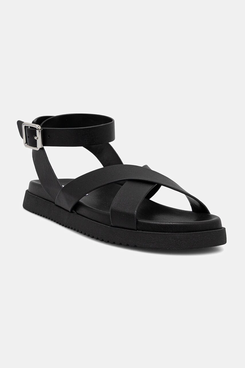 Steve Madden sandale de piele My Bestie femei, culoarea negru, SM11003787