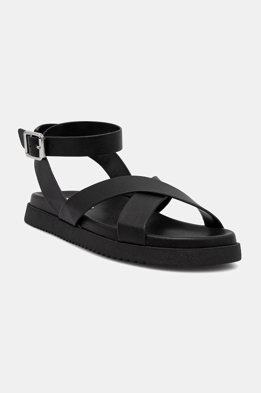Steve Madden sandale de piele My Bestie femei, culoarea negru, SM11003787