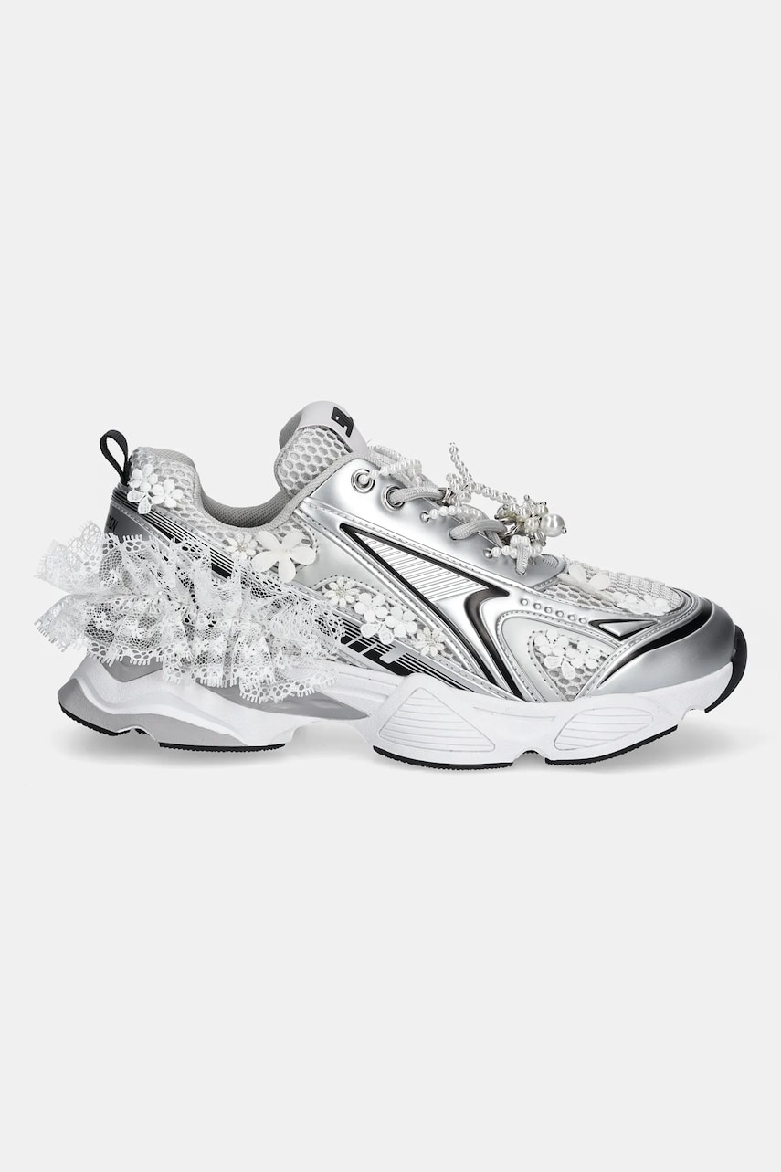 Кроссовки Steve Madden Simmie-E женские цвет серебрянный SM19000137 Кроссовки Steve Madden Simmie-E женские цвет серебрянный SM19000137