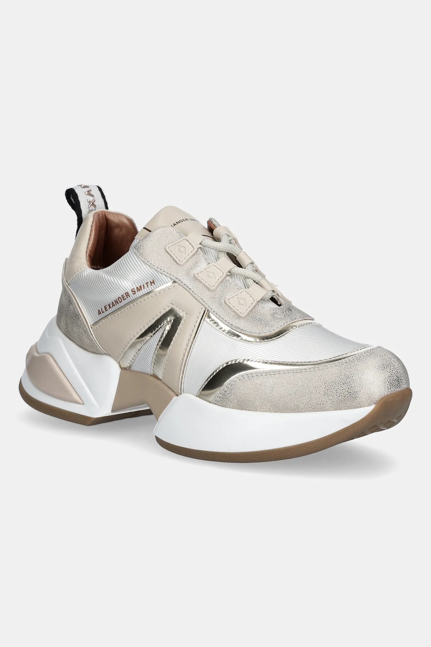 Alexander Smith sneakers Marble culoarea alb, ASBBMBW1167WGD