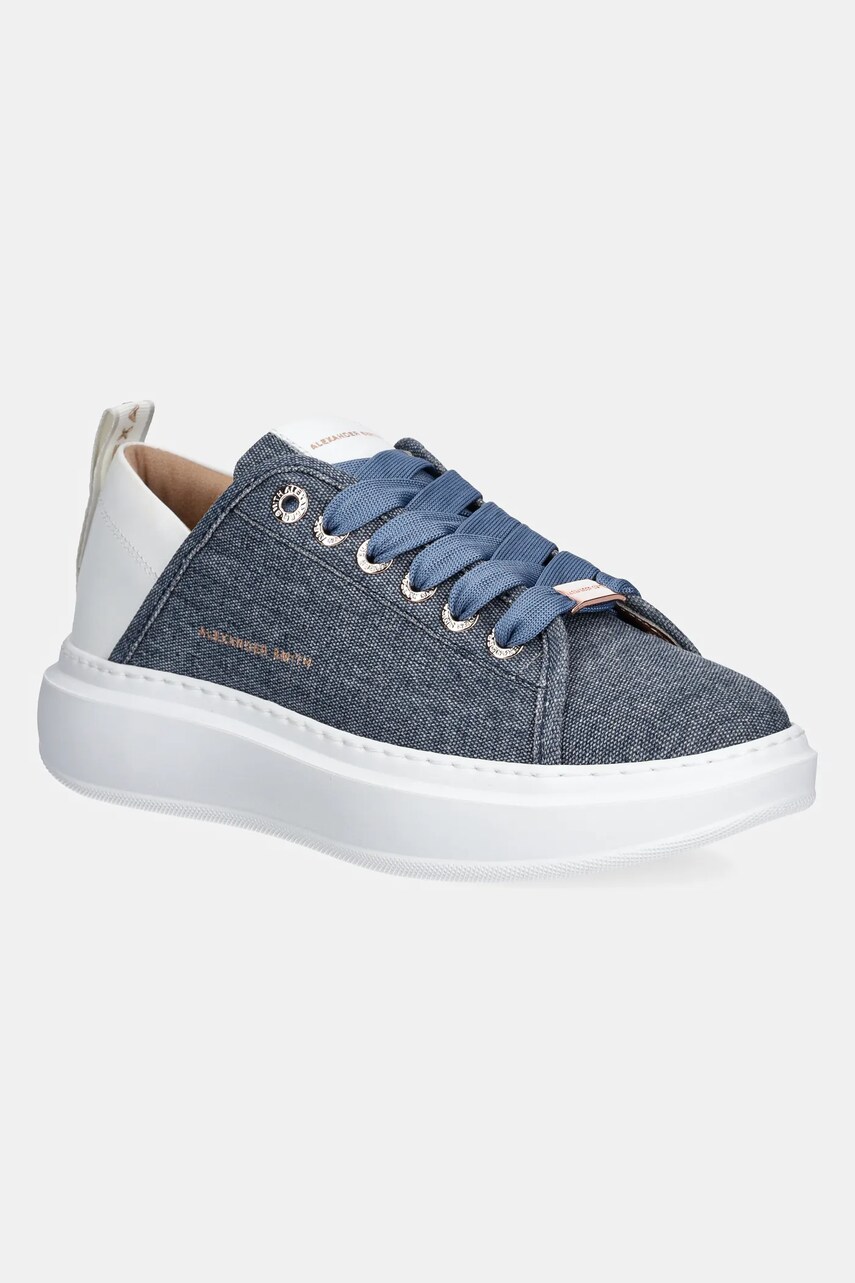Levně Sneakers boty Alexander Smith Wembley tmavomodrá barva, ASBBWYW0164AVW