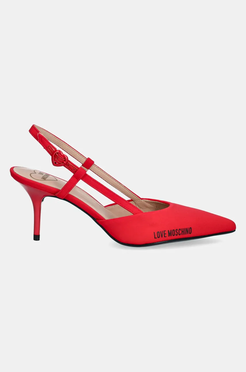 Туфли Love Moschino цвет красный JA10627G1MIMX500 Туфли Love Moschino цвет красный JA10627G1MIMX500