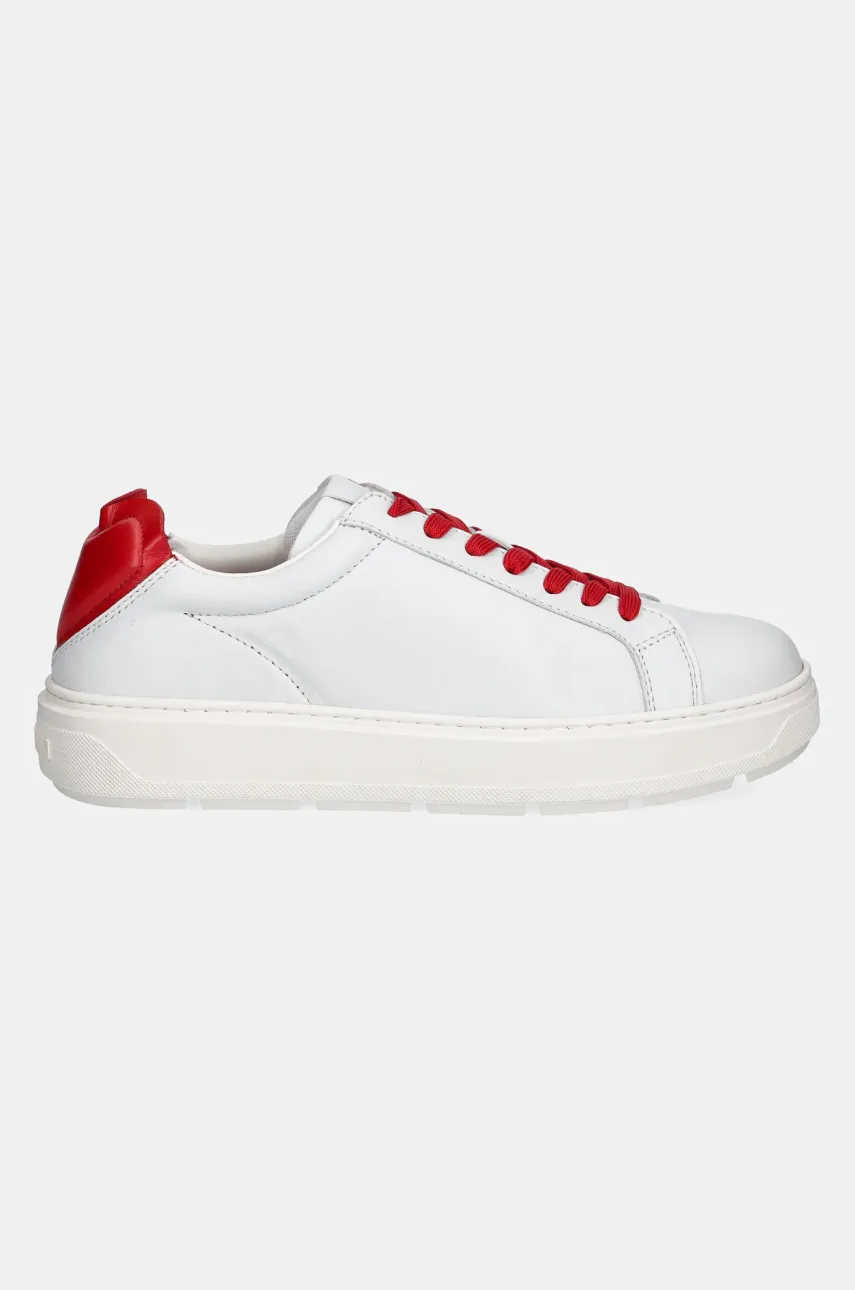 Кожаные кроссовки Love Moschino цвет белый JA15174G1MIA310B Кожаные кроссовки Love Moschino цвет белый JA15174G1MIA310B