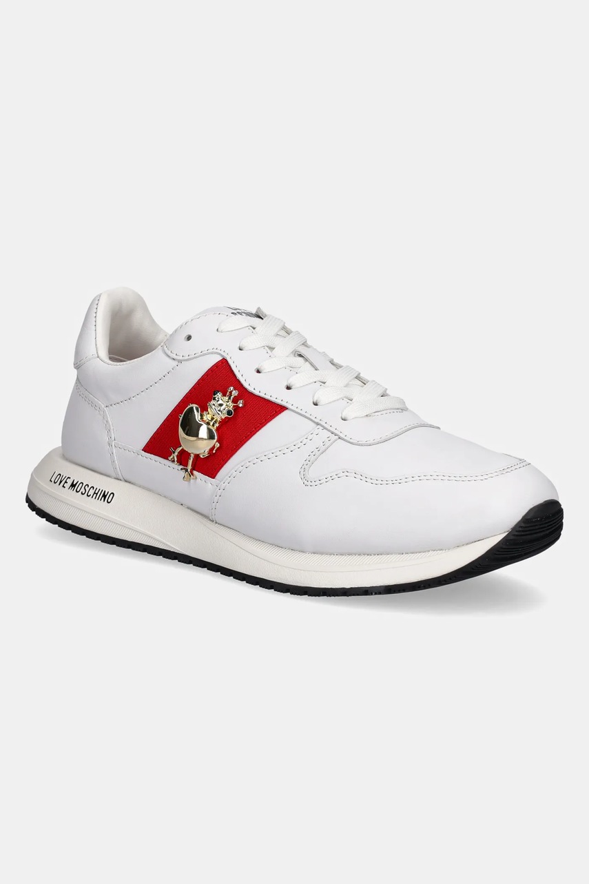 Love Moschino sneakers culoarea alb, JA15373G1MIAL10A