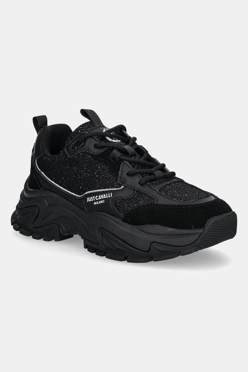 Just Cavalli sneakers culoarea negru, 78RA3SC1ZSC34899 Just Cavalli sneakers culoarea negru, 78RA3SC1ZSC34899
