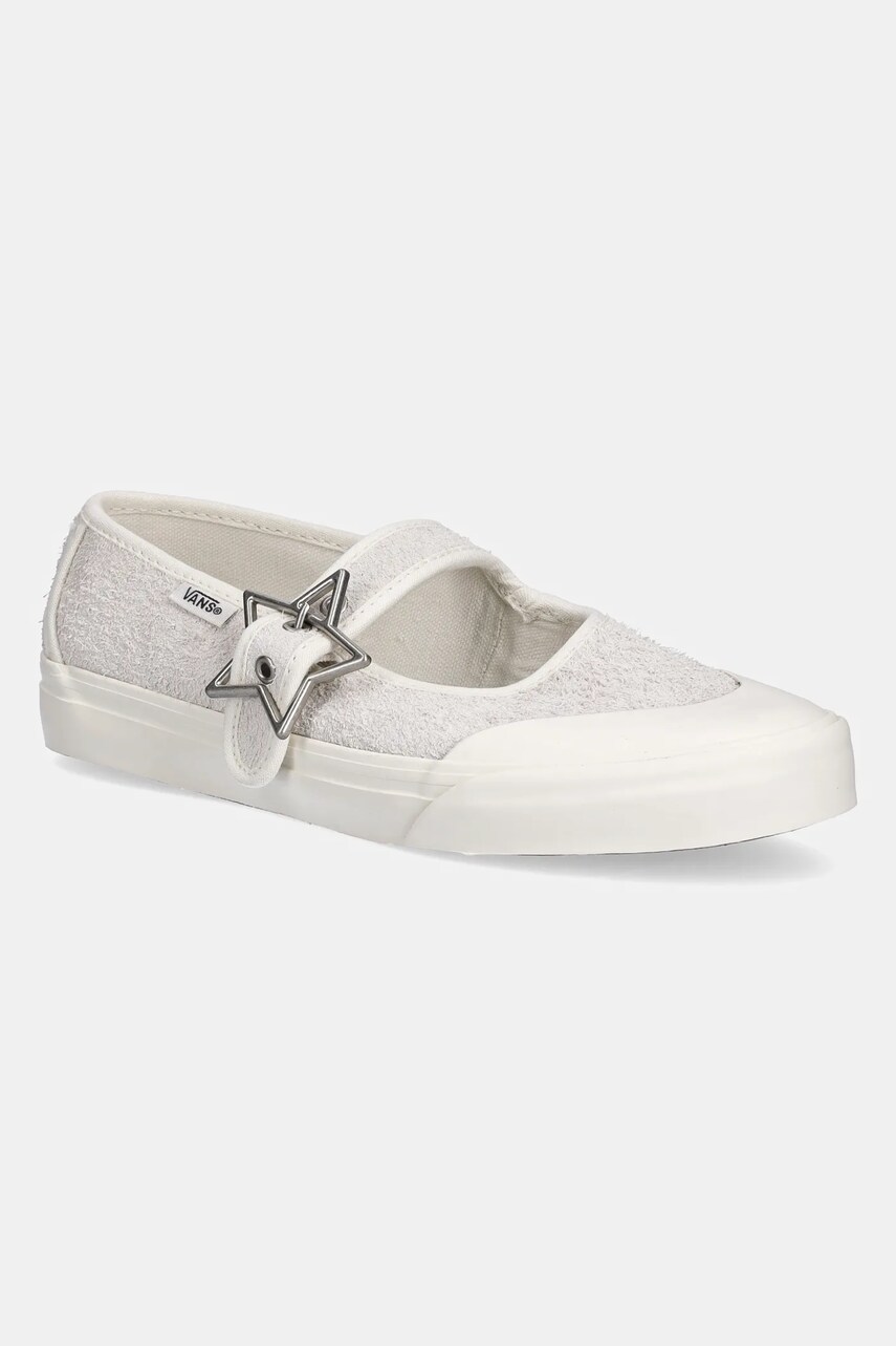 Vans balerini Mary Jane culoarea alb, VN000CRRCCZ1