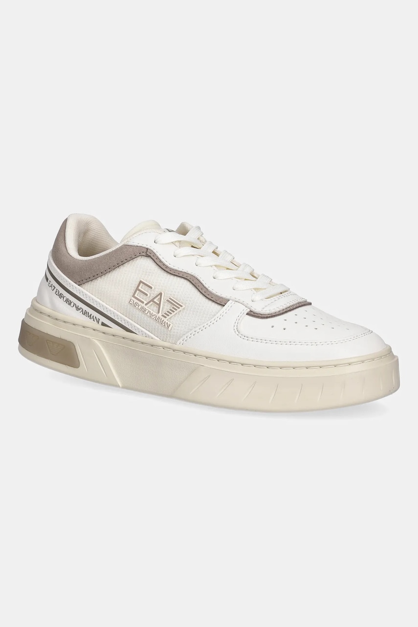 Levně Sneakers boty EA7 Emporio Armani béžová barva, XK374.X8X173