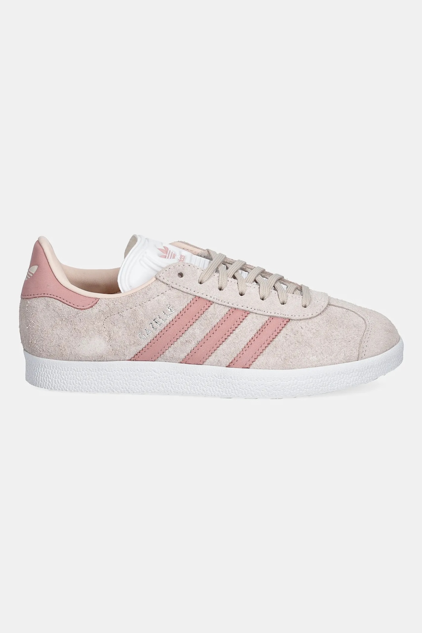 Замшевые кроссовки adidas Originals Gazelle цвет оранжевый JH7214 Замшевые кроссовки adidas Originals Gazelle цвет оранжевый JH7214