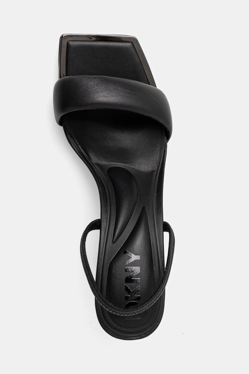 Шкіряні сандалі Dkny Kathryn колір чорний K1550418 