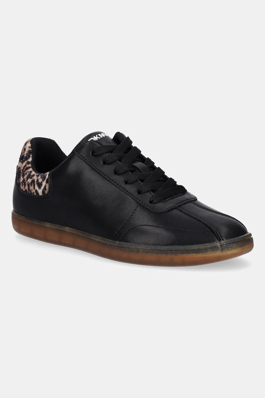 Dkny sneakers din piele Seacliff femei, culoarea negru, K1567385