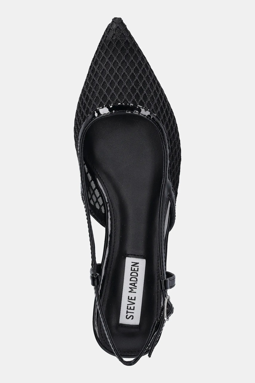 Μπαλαρίνες Steve Madden Slingshot-M χρώμα: μαύρο, SM11003838 φωτογραφία