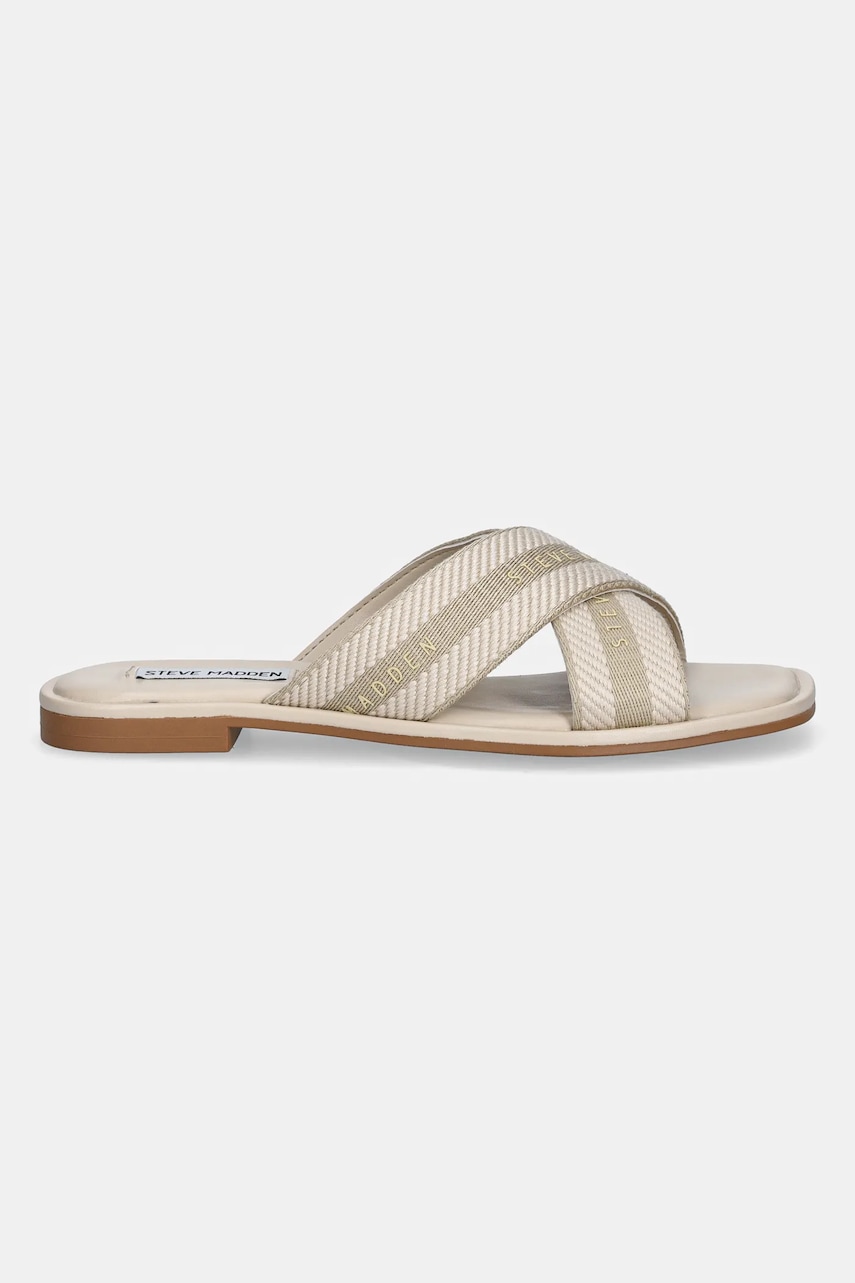 Шлепанцы Steve Madden Arrows цвет бежевый SM11003863 Шлепанцы Steve Madden Arrows цвет бежевый SM11003863