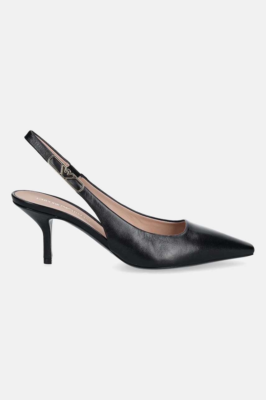 Кожаные туфли Emporio Armani цвет чёрный X3E478 XF271 00002 Кожаные туфли Emporio Armani цвет чёрный X3E478 XF271 00002