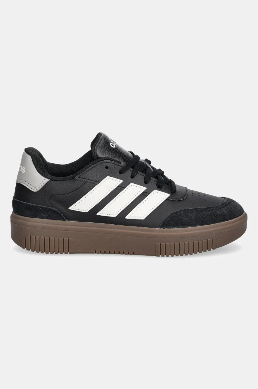 Ботинки adidas Courtblock Bold женские цвет чёрный JP9640 Ботинки adidas Courtblock Bold женские цвет чёрный JP9640