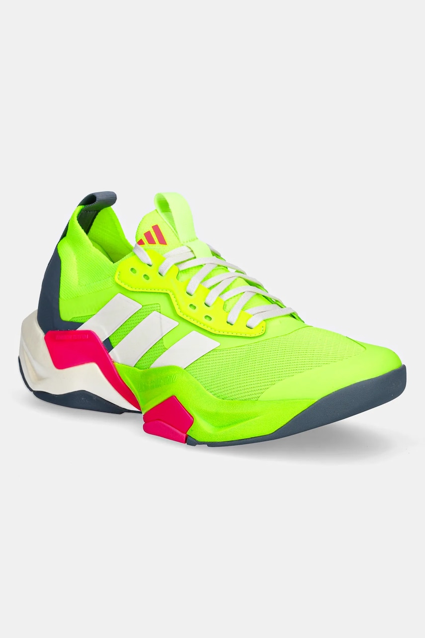 adidas Performance pantofi de antrenament Rapidmove Adv 2 femei, culoarea verde, JI3904 adidas Performance pantofi de antrenament Rapidmove Adv 2 femei, culoarea verde, JI3904