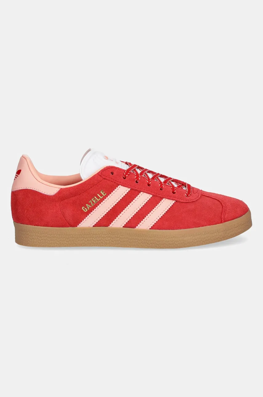 Кроссовки adidas Originals Gazelle женские цвет красный JH7217 Кроссовки adidas Originals Gazelle женские цвет красный JH7217